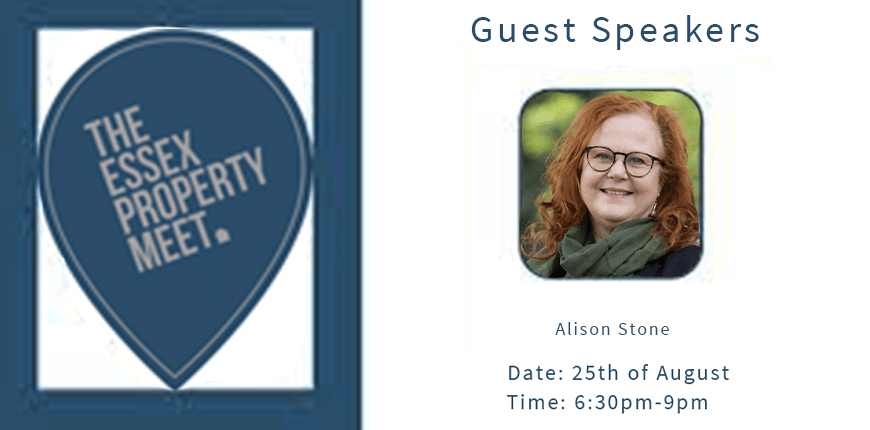 The Essex Property Meet Guest Speaker Alison Stone