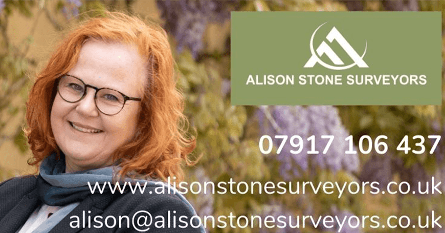 Alison Stone Chartered Surveyor branding