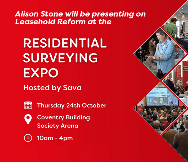 Alison Stone to Speak at the Residential Surveying Expo 2024