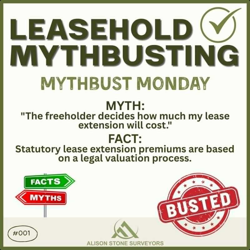 Myth: "The freeholder decides how much my lease extension will cost."