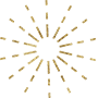 Gold star design 5